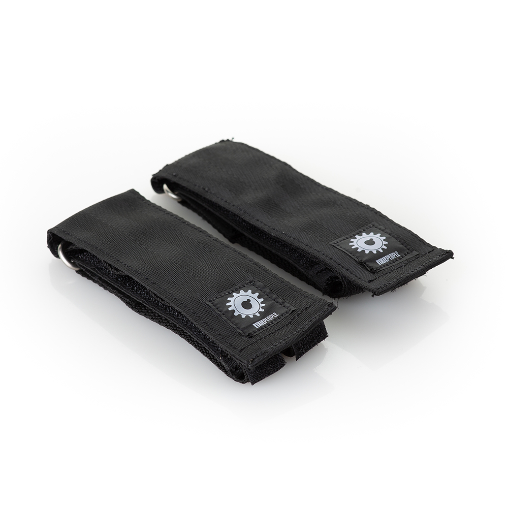 black Curele pedale FP1, BLACK - imagine 1