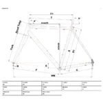 CADRU CINELLI NEMO TIG ROAD 2 - imagine 9